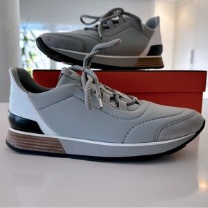 Hermes Women’s Miles Sneakers Gris/Blanc Size 39